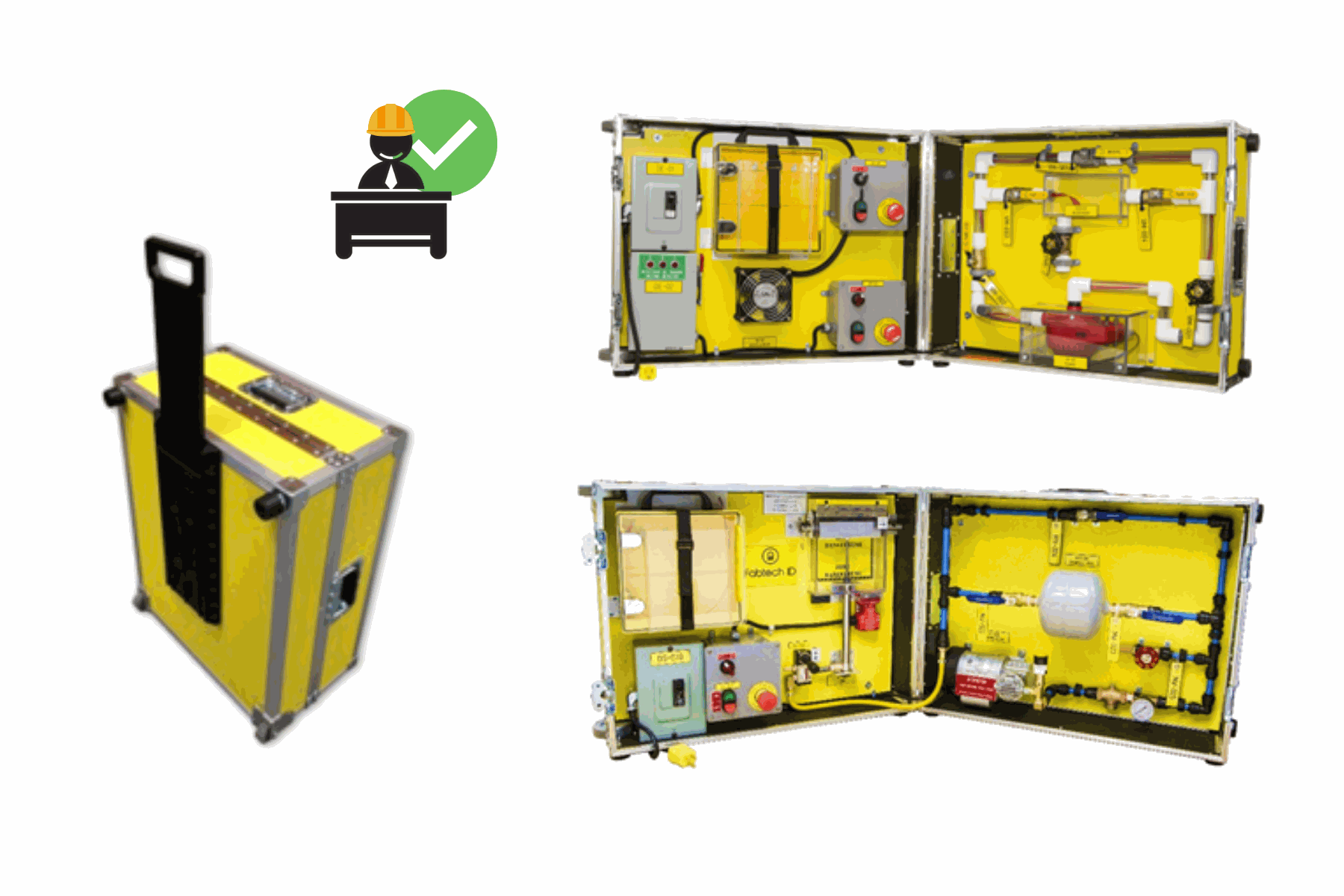 Programme de cadenassage, formation en cadenassage, simulateur pour la formation en cadenassage Fabtech ID programme de cadenassage