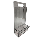 Boîte de visionnement 9.25"x18"x5.25" polycarbonate clair.
