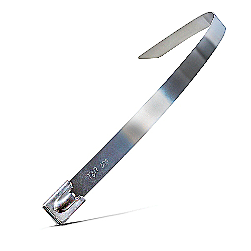 Ty-rap en acier inoxydable 3/16" x 7" (Pqt de 1000)