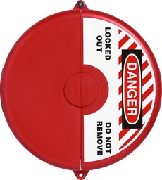 [ID-V313] Couvre-valve ABUS pour volant 10" à 13" (rouge)