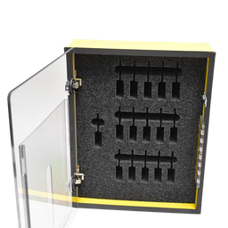 [ID-MOUSSE-12x15] Insertion en mousse pour boite de cadenasage de groupe 12x15