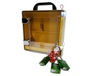 Boite cadenassage de groupe 9x9x3 ABS (Avec pochette)