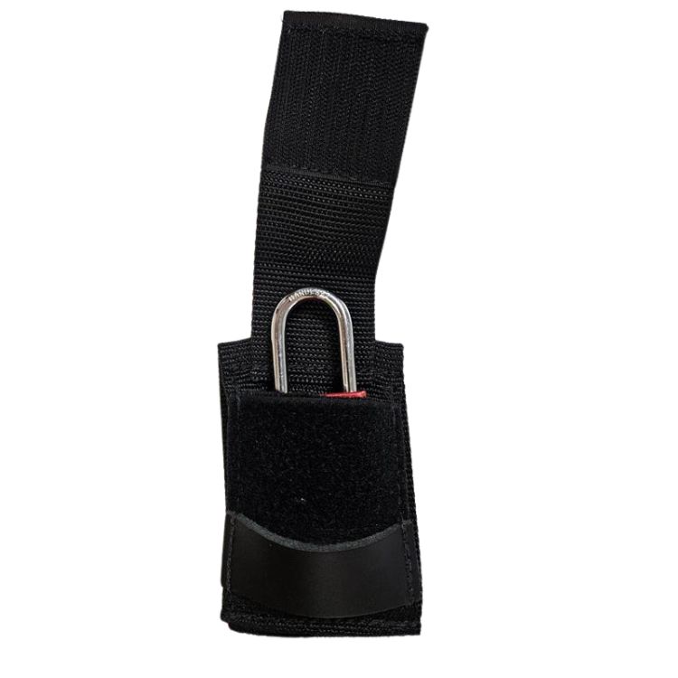 Etui pour cadenas en nylon (velcro)