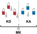 American Lock A1100 key