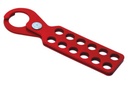 Moraillon en métal 1" pour 12 cadenas