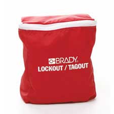 Brady Large Lockout Pouch  8"x7"x3"