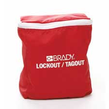 Sac de cadenassage Brady 8"x7"x3"