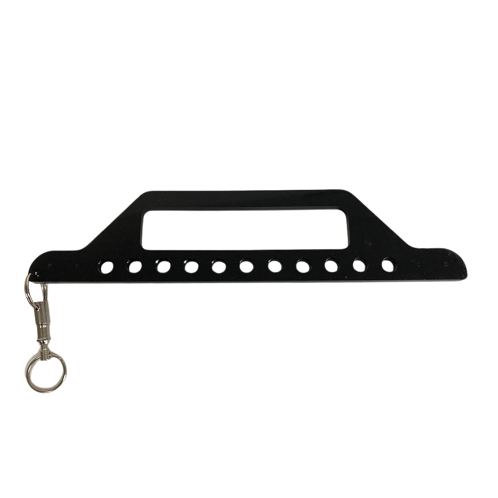 Safety rack for 11 to 15 padlocks