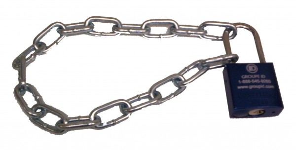 Chain of 16" dia. 3/16" (zinc finish steel)