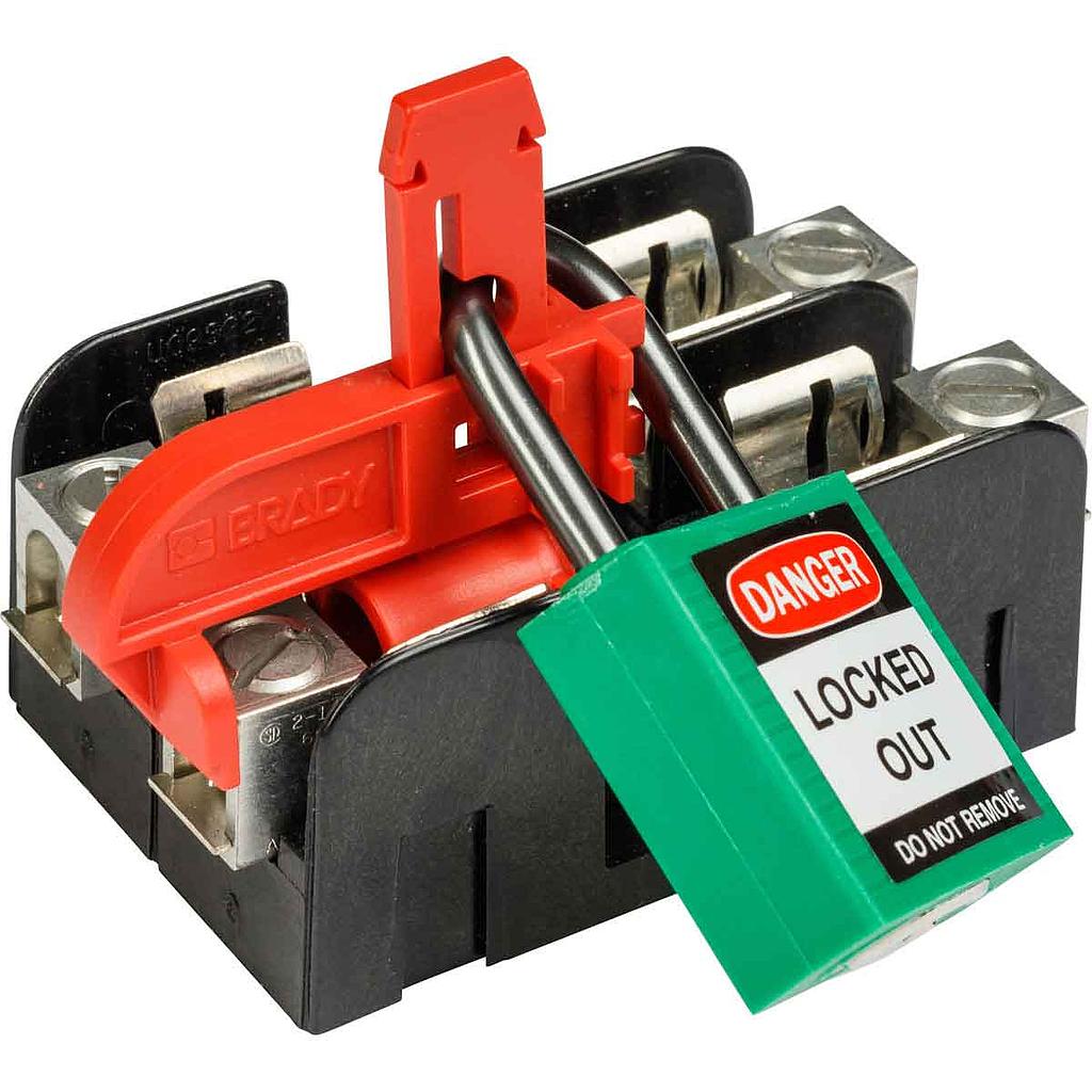 [ID-149280] Verrou pour fusible 9/16 Brady  (pqt de 2)