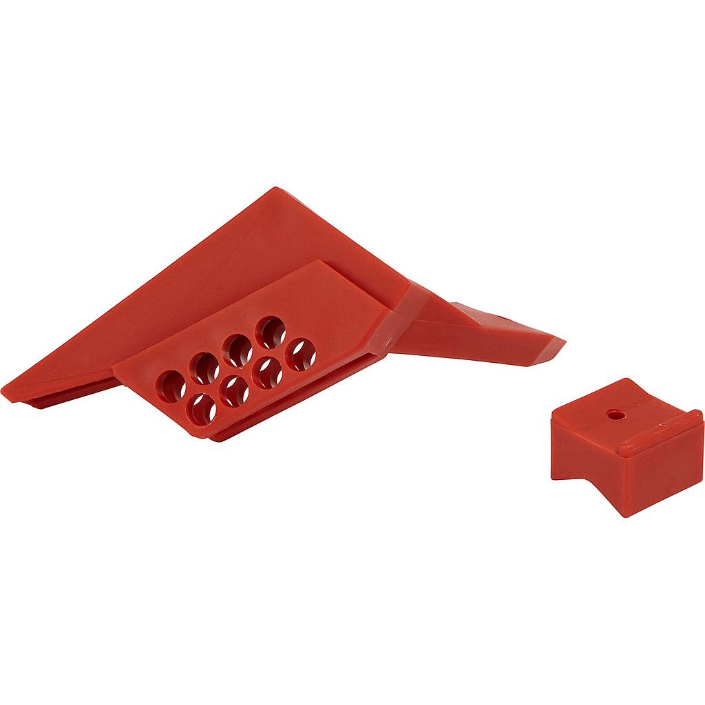 [ID.-65666] Verrou en plastique Brady pour valve à bille 0,25'' à 1''