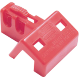 [ID-CB04] Circuit breaker lockout North double pole (packs of 6)