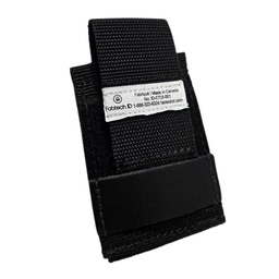 [ID.-ETUI-001] Black Nylon padlock case (velcro)
