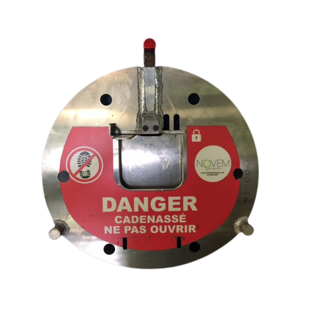 [IDCBVV21] Bouclier de verrouillage pour cheminée de vanne de 21''