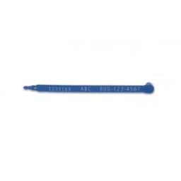[ID-PTS-308-BLU] Blue Plastic safety attach pre-numbered