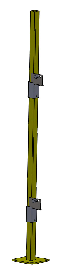 Single post attachment