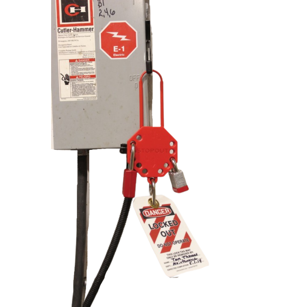 [ID-KDD106] Moraillon en plastique STOPOUT (12 trous)