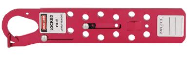 [ID-AH31] Moraillon en métal 1" à coulisse pour 12 cadenas