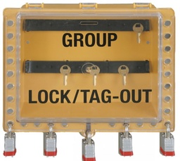 [ID-KCC630] Group Lockout View Boxes (27 holes)