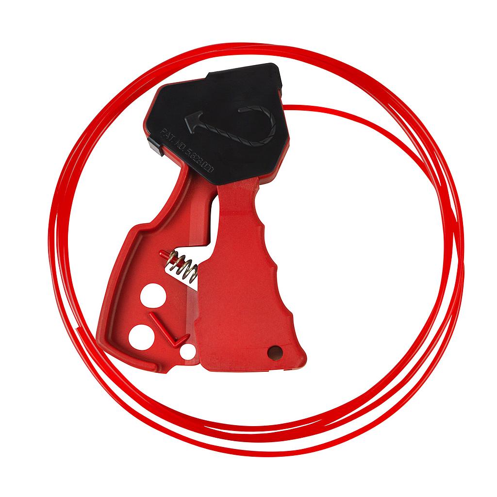[ID.-LOTO37] Brady Original Nylon Cable Lockout 1/8"x8'