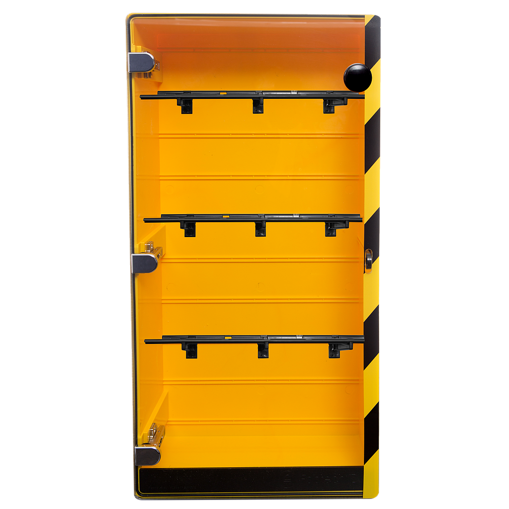 [ID-15x30x6-3T] Lockout Cabinet 15x30x6 ABS 3 shelves