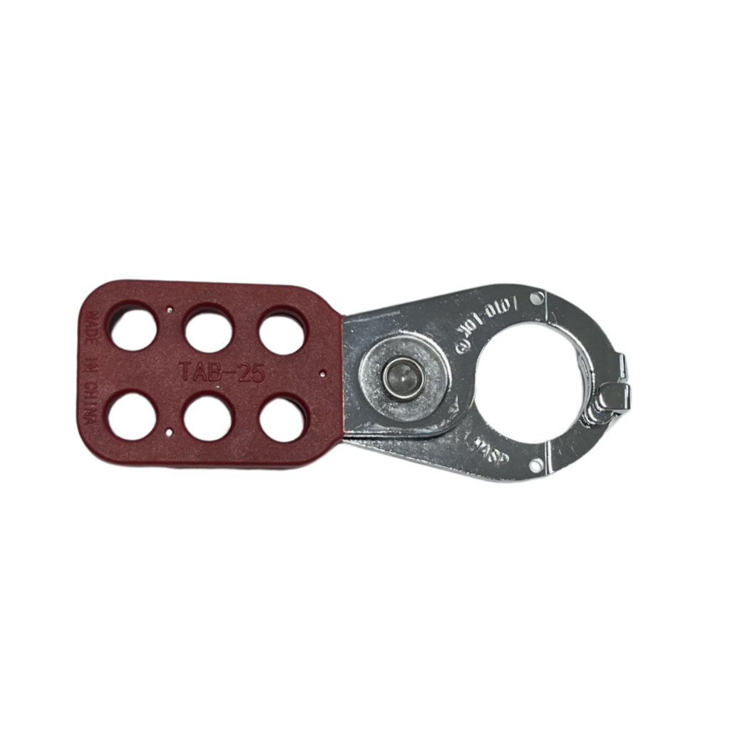 [ID-HSP-TAB] ﻿Moraillon en acier 1" LOK-FORCE (double languette)﻿