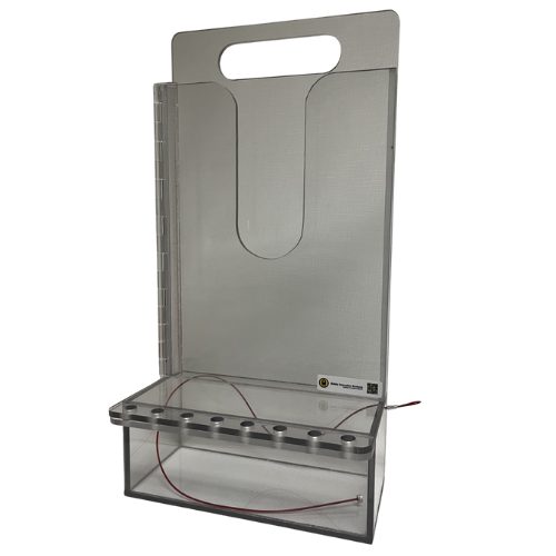 [ID.-9X18-LEX] ﻿Boîte de visionnement 9.25"x18"x5.25" polycarbonate clair.﻿